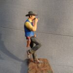 Cowboy leaning wall photo review