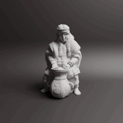 Inca Empire Civilian Potter
