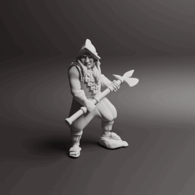 Inca Rebelion Halberdier 1