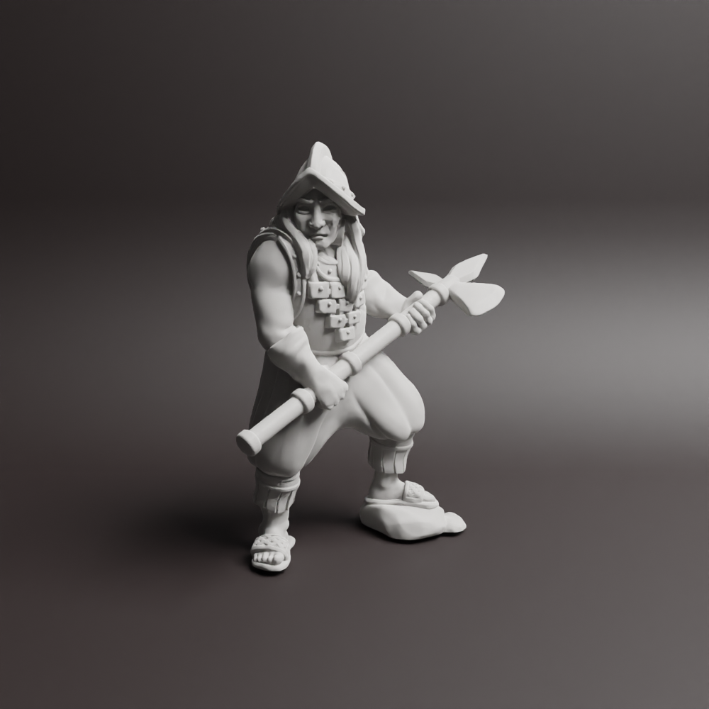 Inca Rebelion Halberdier 1