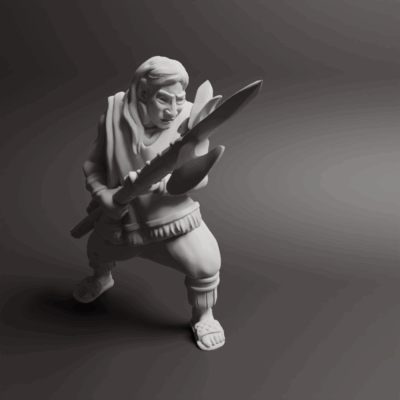 Inca Rebelion Halberdier 2