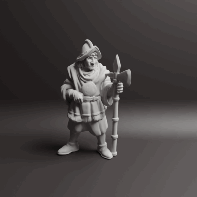 Inca Rebelion Halberdier 3