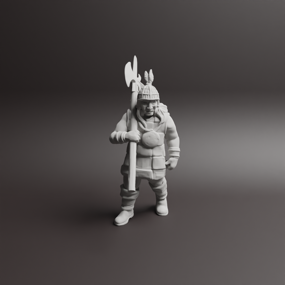 Inca Rebelion Halberdier 4