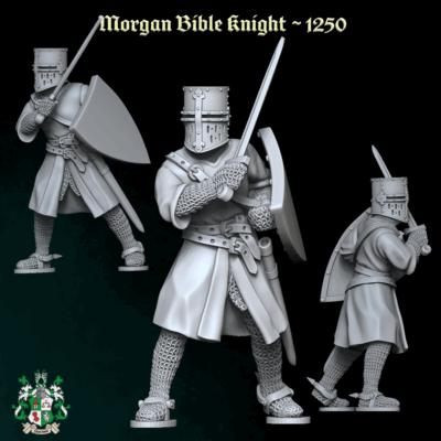 Morgan Bible Knight year 1250