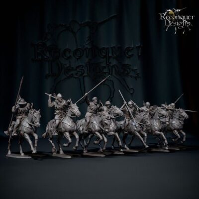 14th Century Jinete Knights set of 7