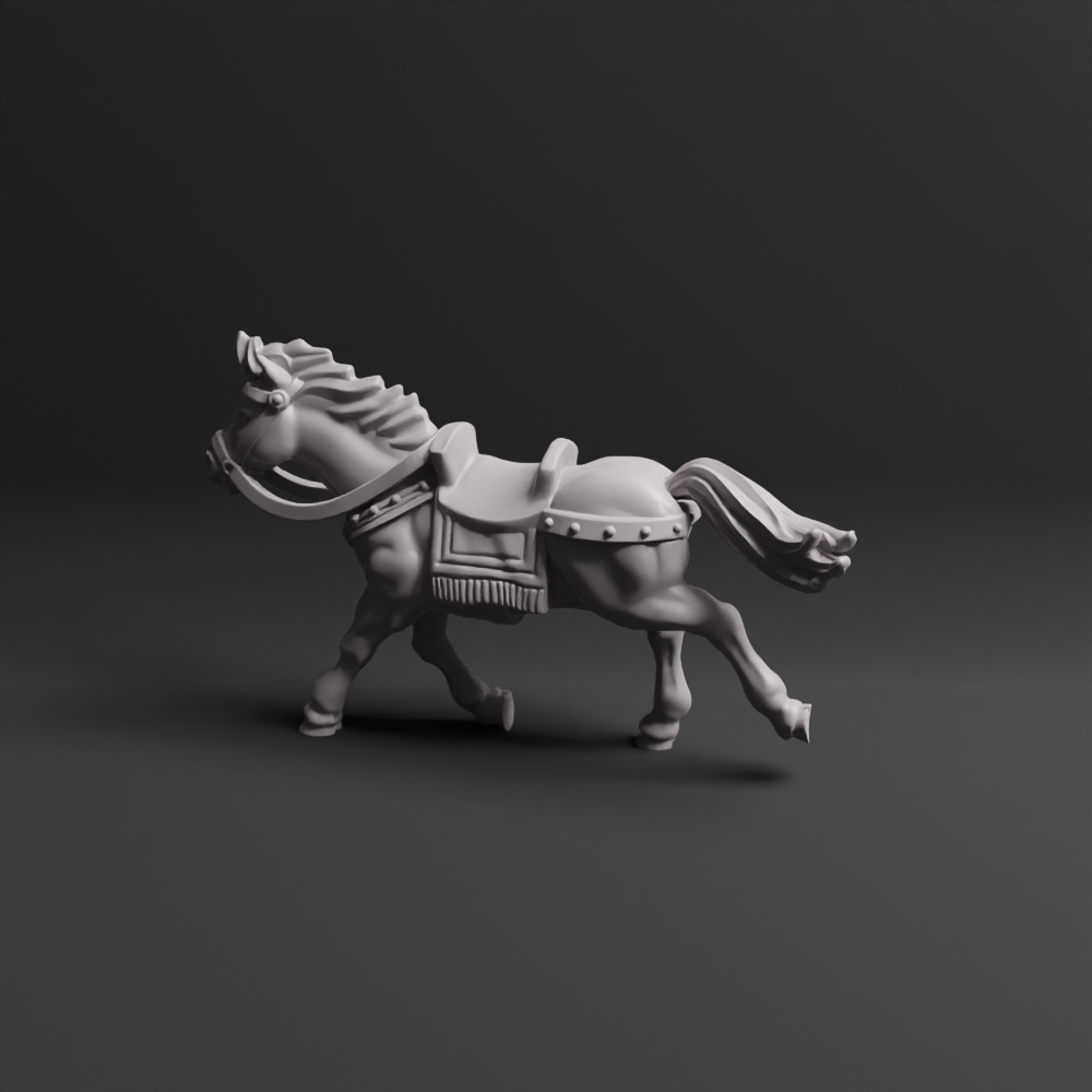Germanic Chieftain Horse 01