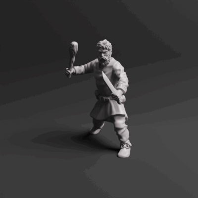 Germanic Levy Blunt Weapons 06