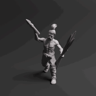 Germanic Levy With Javelins 06