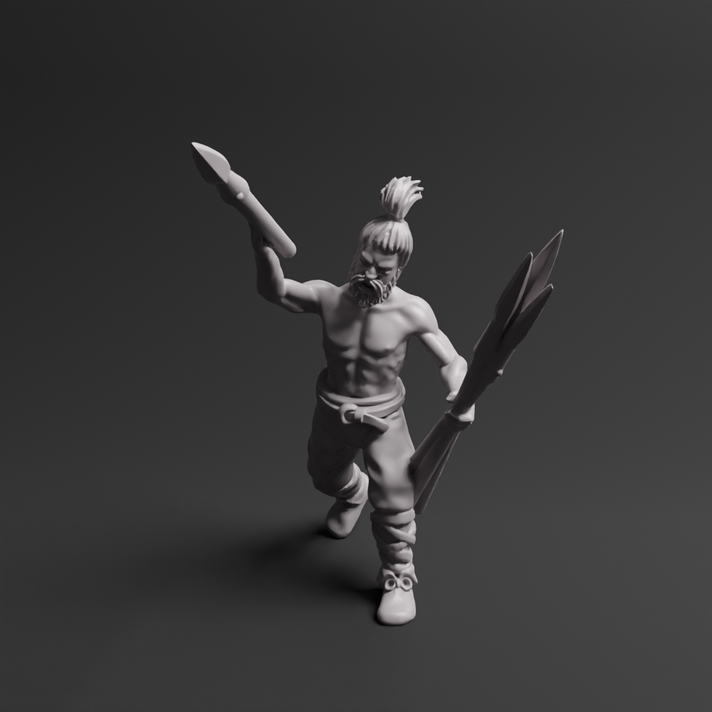 Germanic Levy With Javelins 06