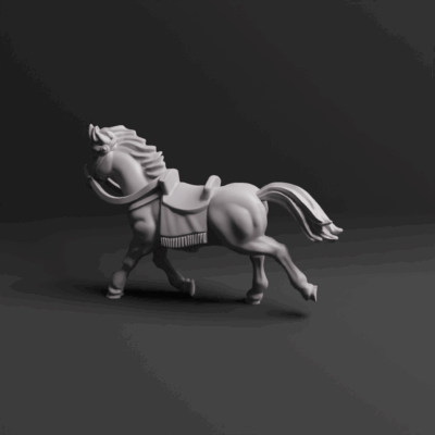 Germanic Rider 02 Horse