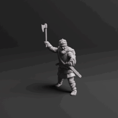 Germanic Warriors Command Leader 01