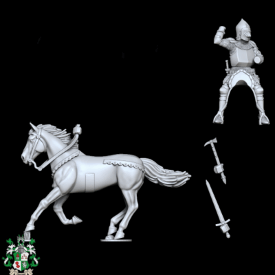 Mounted Holy Roman Knight 1425