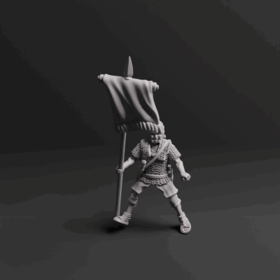 Roman Auxiliary Cavalry Command Banner 02