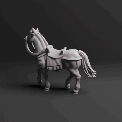 Roman Auxiliary Cavalry Command Leader 01 Horse