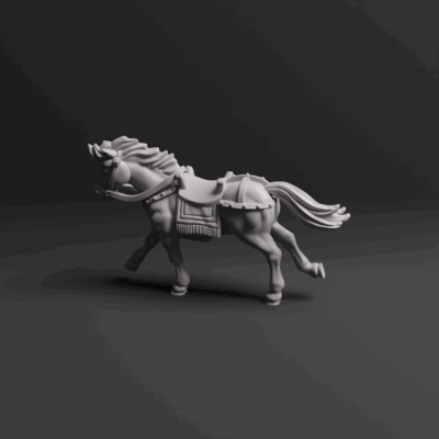Roman Auxiliary Cavalry Command Leader 02 Horse