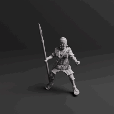 Roman Auxiliary Cavalry Spears 01