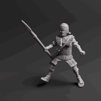 Roman Auxiliary Cavalry Spears 04