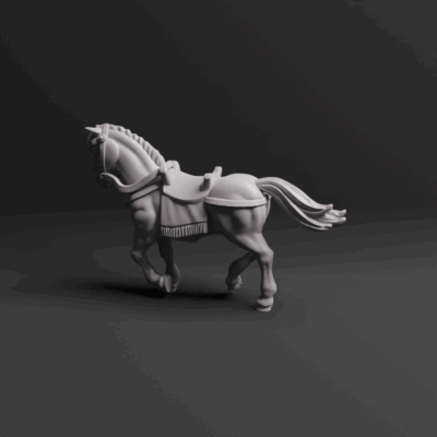 Roman Auxiliary Cavalry Spears 04 Horse