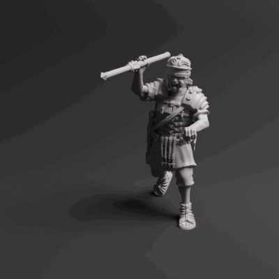 Roman Legionary Pilum Fighting 02