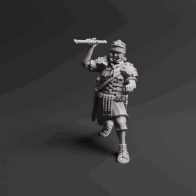 Roman Legionary Pilum Fighting 03