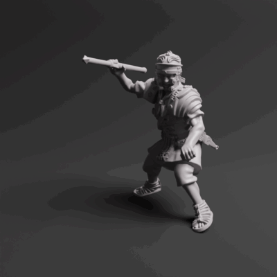 Roman Legionary Pilum Fighting 05