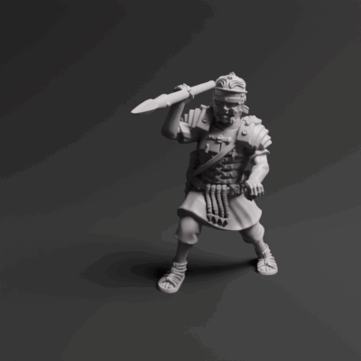 Roman Legionary Spear Fighting 01