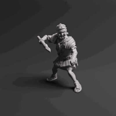 Roman Legionary Spear Fighting 02