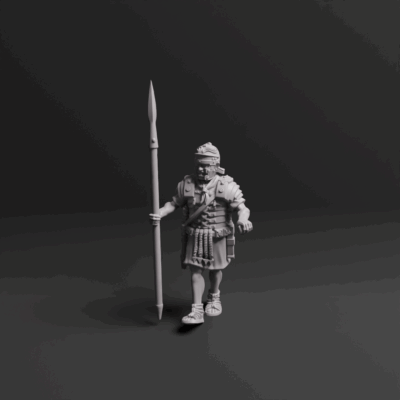 Roman Legionary Spear Marching 02
