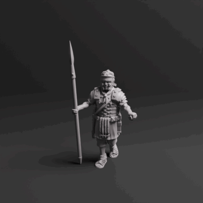 Roman Legionary Spear Marching 03