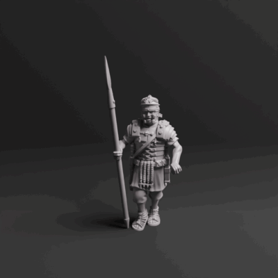 Roman Legionary Spear Marching 04
