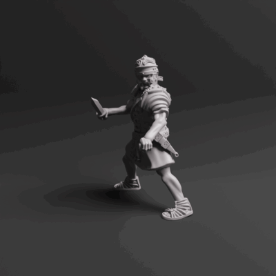 Roman Legionary Sword Fighting 01