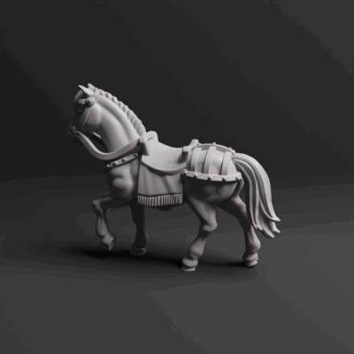 Roman Praetorian Cavalry 01 Horse