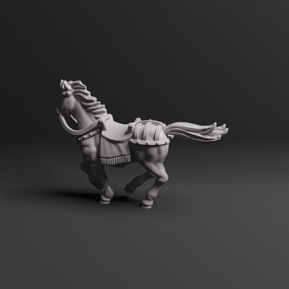 Roman Praetorian Cavalry 03 Horse