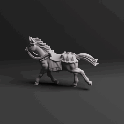Roman Praetorian Cavalry 05 Horse