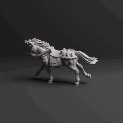 Roman Praetorian Cavalry 06 Horse