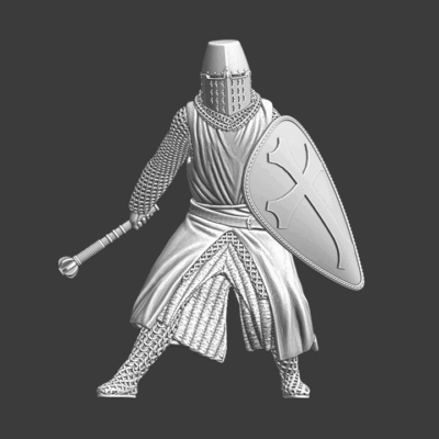 Medieval Danish Vassal Knight Lake Peipus 1242