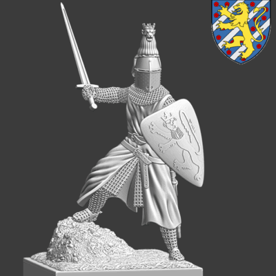 Medieval Swedish Knight Folkunga Family