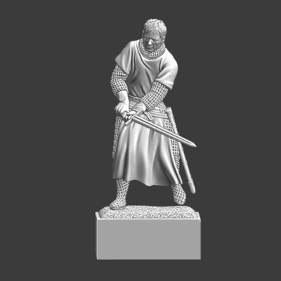 Medieval crusader King Richard Lionheart