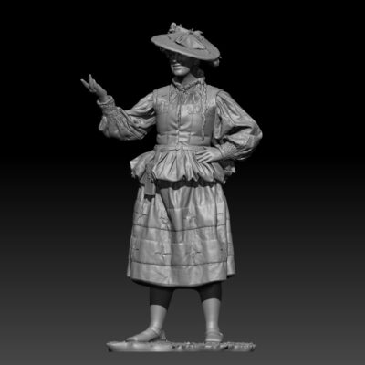 16th century woman talking