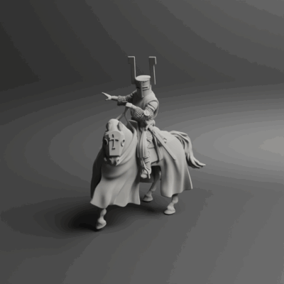 Teutonic Order mounted knight