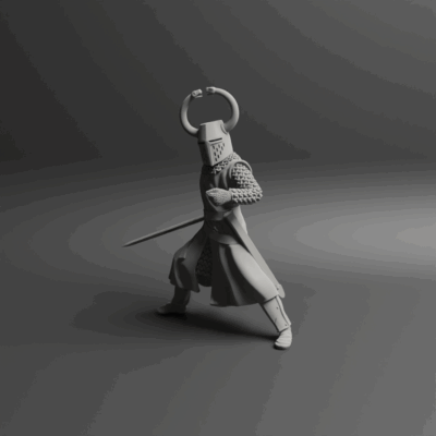 Teutonic Order sword knight