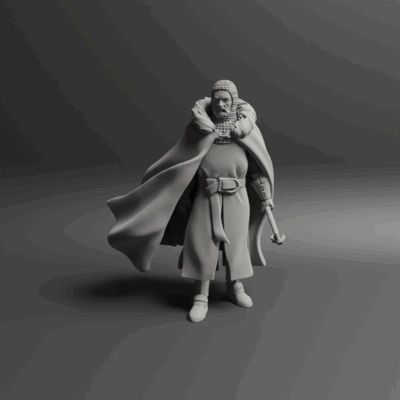 medieval crusader commander