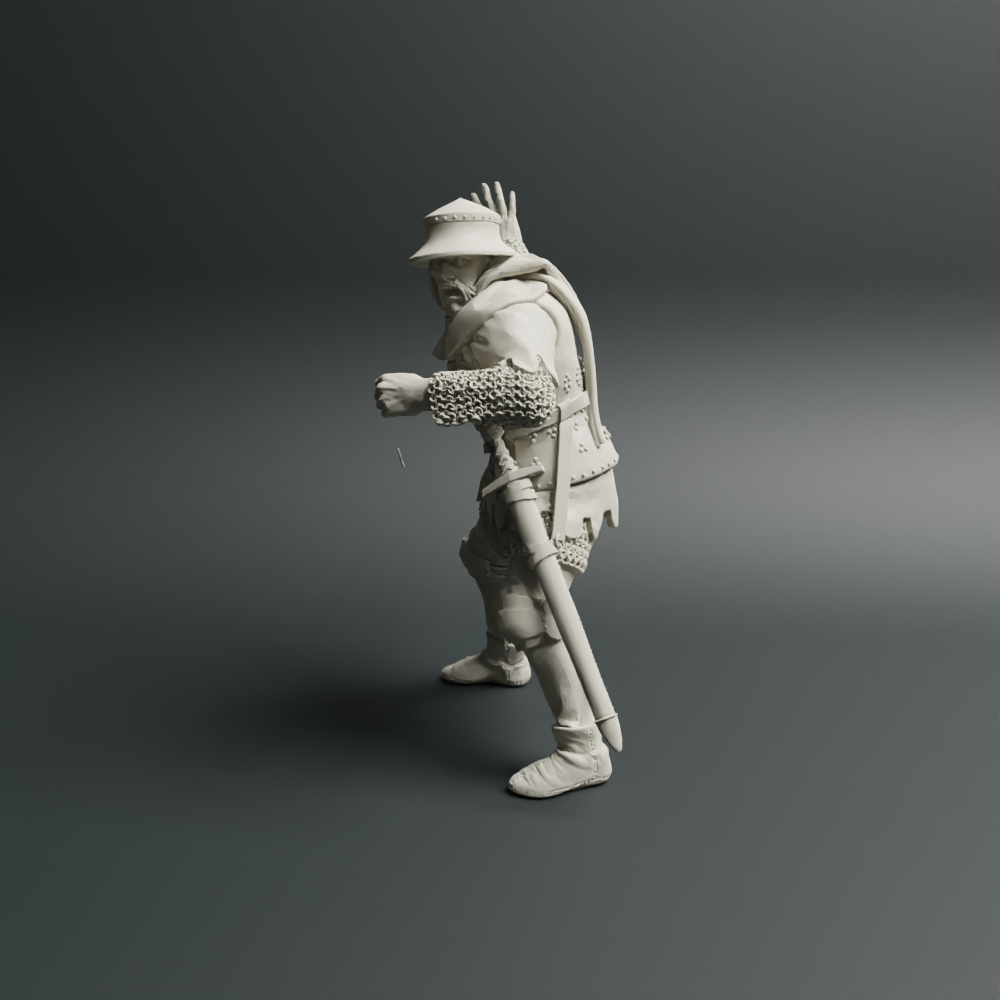 14th 15th century Men at Arms 6