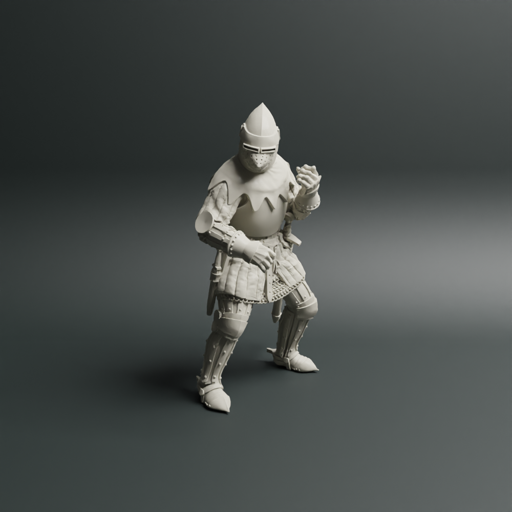 14th 15th century Men at Arms 8