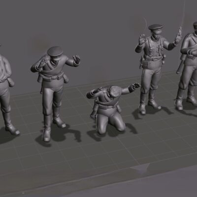 WW1 Russian Army soldier surrender set