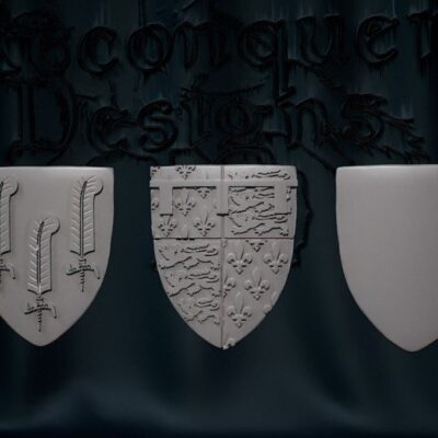 14th Century Shield Set - The Black Prince