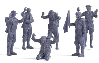 WW1 US Army soldiers surrendering set