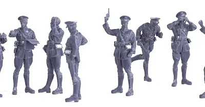 WW1 US Army officers set