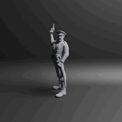 WW1 Russian Officer D