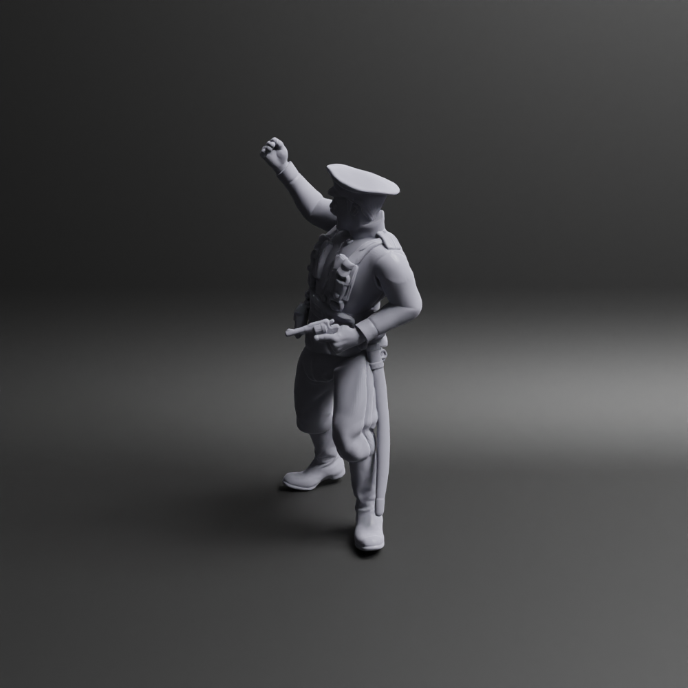 WW1 Russian Officer F